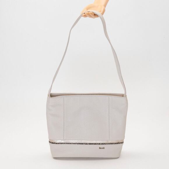 The Sak De Young Hobo Leather Bag Stone (Pre-owned/as pictured)